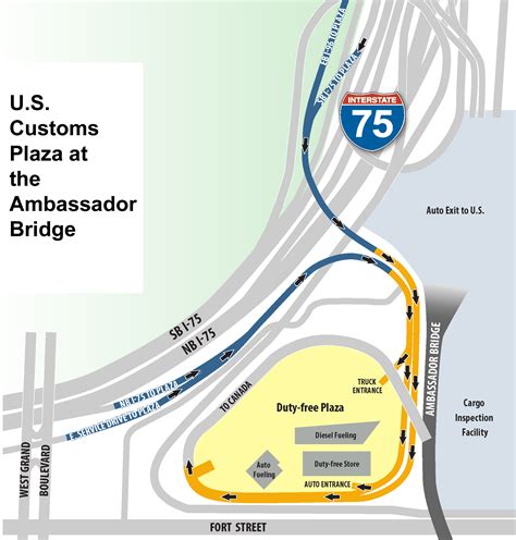 ambassador bridge toll rates